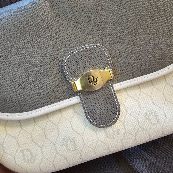 DIOR White Honeycomb Crossbody - Picture 10 of 10